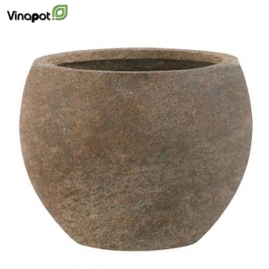 Chậu composite Woodley (old stone brown)