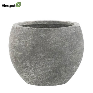 Chậu composite Woodley (old stone grey)