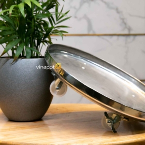 Chậu sử dụng phụ kiện đế bánh xe