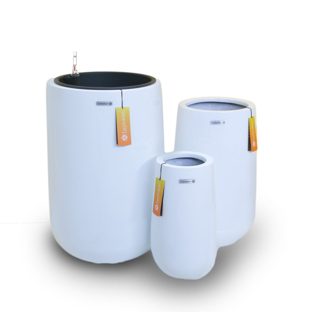 Chậu composite tự tưới Vinapot ROS Camellia giá tốt cho văn phòng để bàn