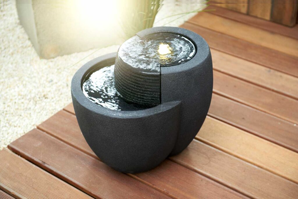 Đài phun nước composite bề mặt đá vinapot