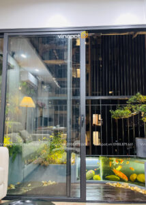  Bể Cá Composite Kính Cong tại ban công chung cư Vinhomes 2