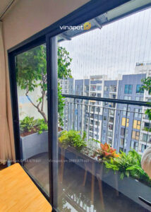 Chậu composite dáng cong 3