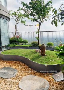 Chậu to size XXL tại tầng 29 Landmark Ecopark Hưng Yên 1