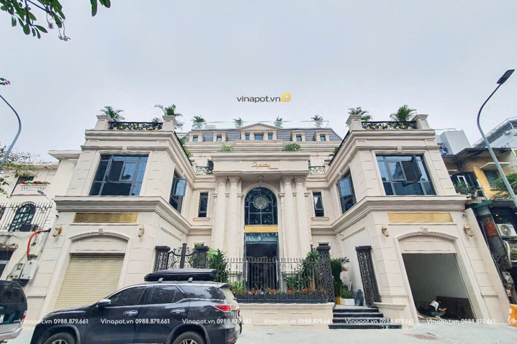 Chậu cây công trình nhà ở 1000 tỷ