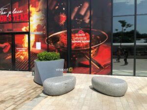 Chậu cây dự án Lotte Tây Hồ Tây 2