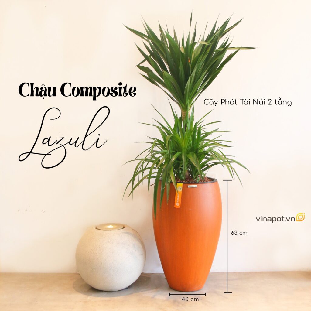 chậu cây composite