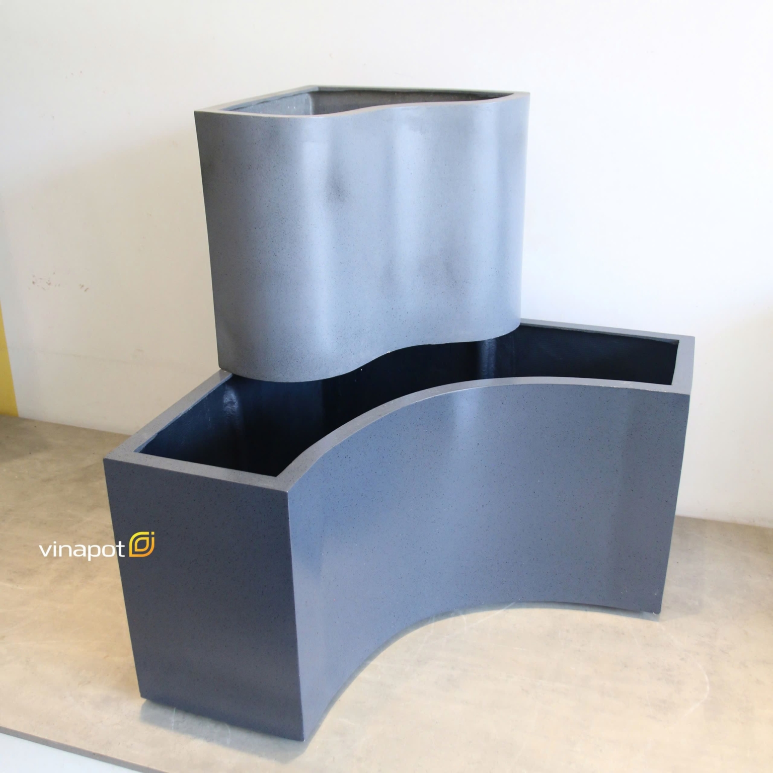 hệ chậu cây composite ban công sản xuất sẵn