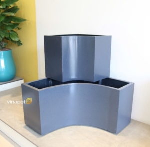 hệ chậu cây composite ban công sản xuất sẵn