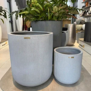 CHẬU COMPOSITE BỀ MẶT ĐÁ POLYSTONES  Norwich- Hi